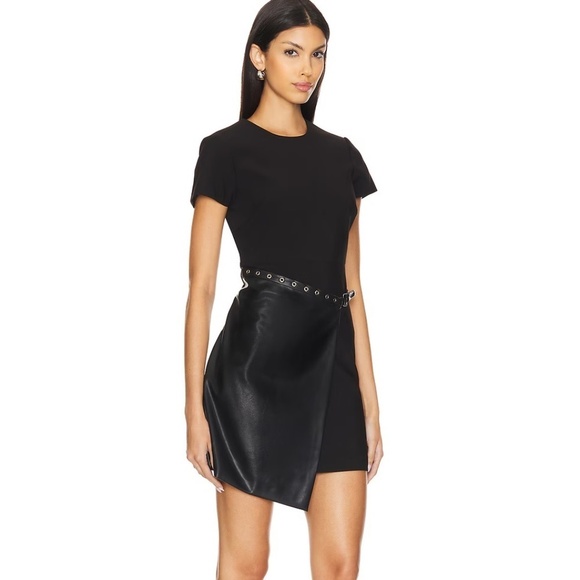 NWT LIKELY Liana Women's Black Mini Dress Size 2 - Picture 3 of 11